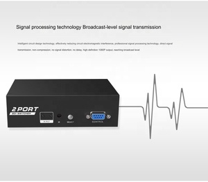 Full HD 1080P SD 3G-SDI Switch 1440P Video Switcher 2 Entrada 1 Salida para Monitor con RS232 Control SDI Switch - Product Image 6