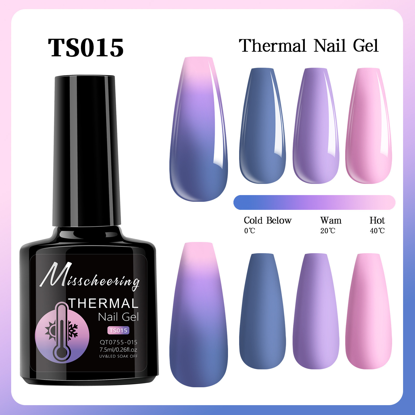 Thermosensitive adhesive ts015
