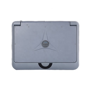 19.5&quot; Ceiling Mount Front Folding Car <strong>LCD</strong> <strong>Display</strong> <strong>USB</strong> HDMl Port 2 Video <strong>Input</strong> DC9-36V Flip Down Roof TV <strong>Screen</strong> for Bus Van - Product Image 3