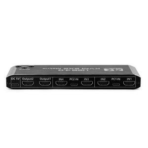 HDMl KVM交换机4K60Hz 2计算机共享2显示器，带4个USB 3.0端口支持 - Product Image 5