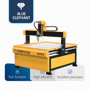 Enrutador CNC de pasatiempo de Color amarillo 1212 barato multifunción para la industria publicitaria - Product Image 1