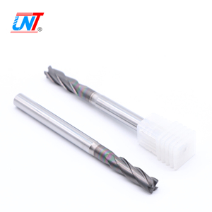 UNT硬质合金Fresa金刚石涂层数控刀具4槽角半径立铣刀石墨 - Product Image 4