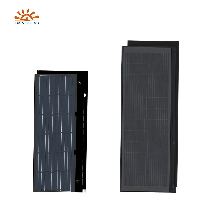 建物統合太陽光発電ソーラータイル87Wソーラー取り付けシステムアルミニウムソーラータイルBIPVルーフソーラータイル