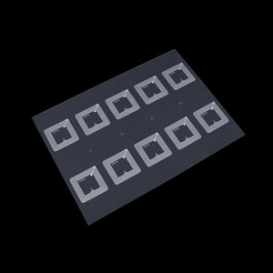 A4 2*5 Format 10 Chips Per Sheet 13.56MHz HF EV1 Wet <strong>Inlay</strong> with Stickers - Product Image 1