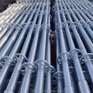Construcción eficiente Andamio de acero Prop Q235 Material Andamio esencial Ledger Piezas horizontales Incluye tablero de andamio - Product Image 6