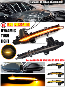 For <strong>Audi</strong> A6 C8 4K A7 4K8 <strong>A8</strong> D5 2018 - 2020 Flowing Water Flashing Mirror Lamp Dynamic Blinker <strong>LED</strong> Turn Signal Light Car Styling - Product Image 4