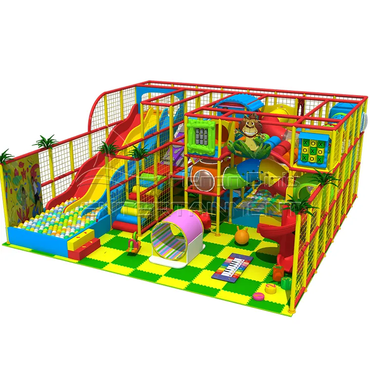 Soft playground Commercial Amusement Equipment Kids Playground Indoor Equipment With Soft Colors