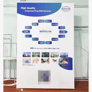 กล่องไฟป๊อปอัพพับได้แบบพกพาสำหรับบูธจัดแสดงนิทรรศการการใช้ซ้ำและคุณลักษณะพับได้ - Product Image 4