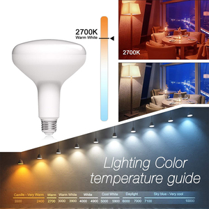 Akıllı tavan ışık 65W eşdeğer RGBCW uzaktan kumanda WiFi Bluetooth dim LED BR30 BR40 ampul - Product Image 4
