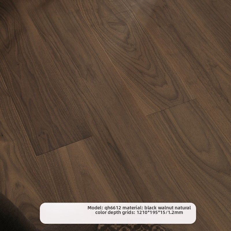 6612 black walnut wood 1220 * 195 * 15/1.2; 1㎡