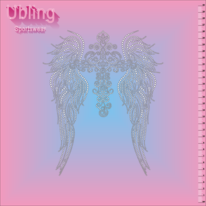 Big Discount Bling Designer Hotfix Rhinestone Transfer <strong>Designs</strong> Cross Custom Rhinestone Motif for T Shirt - Product Image 3