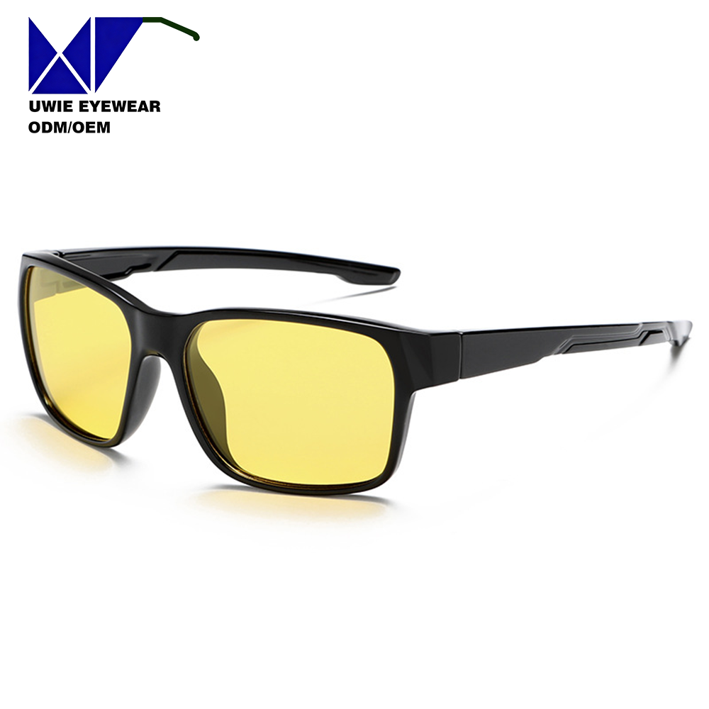 Glossy Black Frame with Night-Vision Lenses
