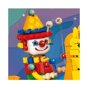 Cute Cartoon Character Building Block Set Small Particle Napoleon Clowns Model Educational <strong>Trojan</strong> Horse <strong>Toy</strong> for Kids Block Gifts - Product Image 5