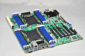 La placa base Gooxi Intel Standard Dual Socket 2 admite 2 procesadores escalables Intel Xeon de primera o segunda generación - Product Image 2