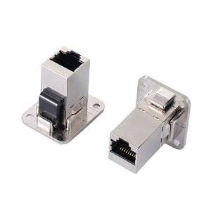 Porta di rete per Computer tipo RJ456A con accessori per computer in lega di alluminio a doppio foro schermato - Product Image 3