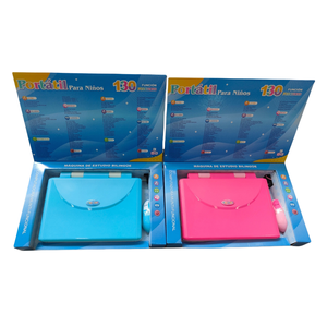 Jinming Electronic Intelligent Learning <strong>Computer</strong> Machine Kids Spanish and English Learning Laptop Toy