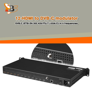 Codificador/modulador trans TBS8122, convierte 12-HDMI, vídeo, señal de TV por cable, para equipo de transmisión de Radio TV