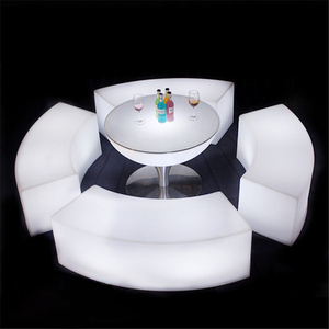 Nhựa hiện đại LED Đảng đồ nội thất điều khiển từ xa phòng chờ đồ nội thất cho hookah banquette bảng boite de nuit VIP Đảng ghế - Product Image 4