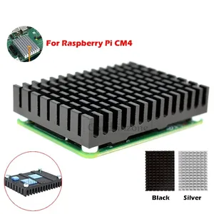 Para Raspberry Pi CM4 Disipador de calor Enfriador, Raspberry Pi 4 Módulo de computadora Disipación de calor Disipador de calor con cintas térmicas - Product Image 2