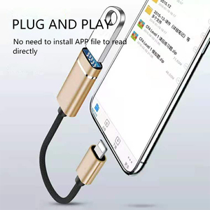 OTG-Kabel Typ C 8-poliger OTG-Adapter USB-OTG-Adapter Notebook-Computer-für Geräte-und bequeme Verbindung Kamera-Adapter kabel - Product Image 3