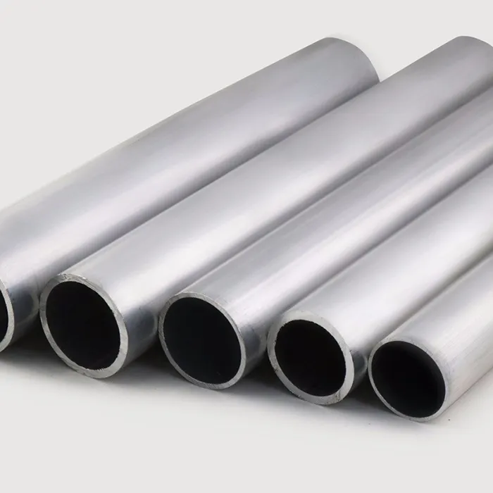 Tubos de aluminio 5005 6063 T5 6061 T6 3003 3004 Tubo redondo Tubo de aluminio