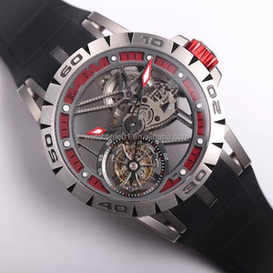 RD นาฬิกาไทเทเนียม noob แท้ Tourbillon Tourbillon เคลื่อนไหวนักประดาน้ำ72ชั่วโมงประหยัดพลังงานสะอาด - Product Image 3