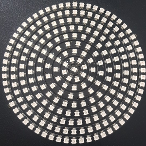 DIY WS2812B RGB <span class=keywords><strong>LED</strong></span> טבעת 241 פיקסלים עגול מודולים אור <span class=keywords><strong>5050</strong></span> Built-in IC מיעון DC5V <span class=keywords><strong>LED</strong></span> מעגל דיגיטלי פנל מסך