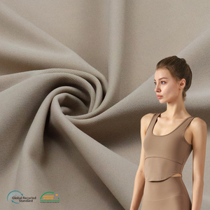 Tùy chỉnh <span class=keywords><strong>Polyamide</strong></span> thể thao 4 cách căng vải tái chế ly Cra nylon spandex vải cho Yoga xà cạp - Product Image 1
