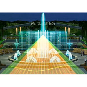 Outdoor Decorative <strong>Plc</strong> <strong>Program</strong> Controlled Small Music Fountain - Product Image 3