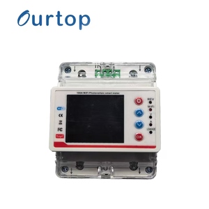 Fábrica atacado único medidor de energia inteligente 100a para casa inteligente controle remoto interruptor por voz app - Product Image 1