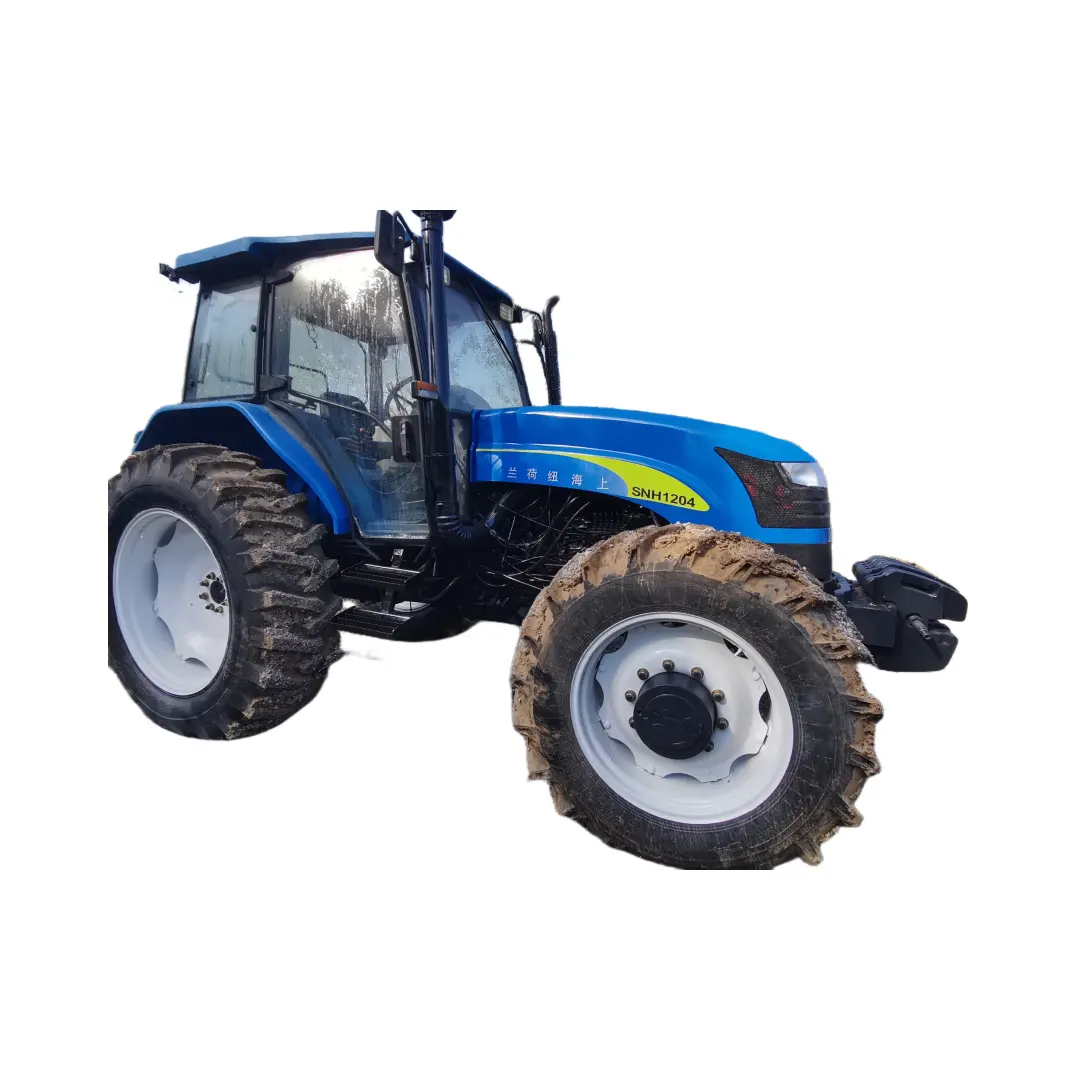 Suministro de fábrica New a Holland snh1204 120 HP tractor usado con precio barato