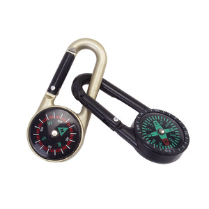 Xách tay đa chức năng Kẽm hợp kim <span class=keywords><strong>Carabiner</strong></span> hải lý la bàn Keychain cho các hoạt động ngoài trời-tăng trại du lịch leo lên - Product Image 3