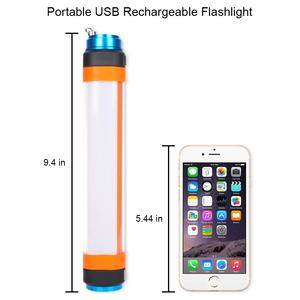 Wiederauf ladbare LED-Batterie Taschenlampe für Multifunktions-Taschenlampen Not lampe mit Dimmer Wasserdicht für Camping - Product Image 2