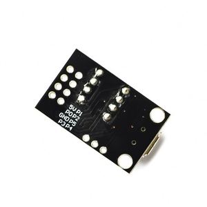 Programmazione di sviluppo collegabile per connettore di alimentazione Micro Usb ATtiny13A/ATtiny25/ATtiny45/ATtiny85 Editor di programmazione