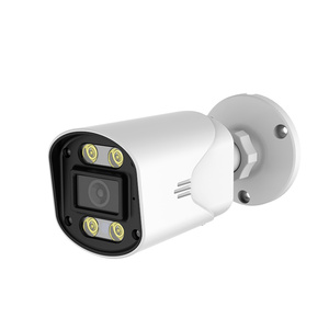 Videocamera Video a colori caldi per visione notturna integrata con PoE Audio 4K 8MP CCTV IP Bullet Camera - Product Image 3