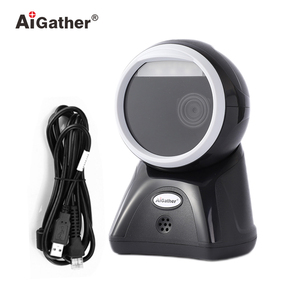 Escáner de código de barras de escritorio para supermercado, lector de código QR automático CMOS, Android 1D 2D, Android, Aigather, alta velocidad, CMOS - Product Image 2