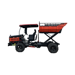 新型64HP 4WD柴油动力农用机械最大3吨装载4轮驱动运输车驾驶室拖拉机带泵出口 - Product Image 3