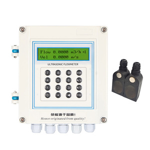 Medidor de flujo de agua Digital portátil, Sensor de flujo ultrasónico de energía, flujo de calor, salida de pulsos - Product Image 3
