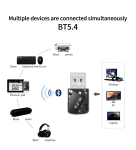 WIFI 6 Driverless <strong>wireless</strong> <strong>network</strong> card 900M BT 5.4 2 in 1 <strong>computer</strong> USB receiving transmitter 5G dual-band wifi Adapter - Product Image 3