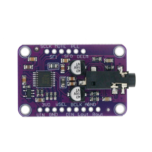 Uda1334ADacモジュール3.3V-5V Cjmcu-1334 Arduinoステレオデコーダーモジュールボード用Uda1334AI2SDacオーディオ - Product Image 4
