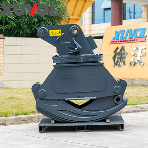 XUVOL Forestry Equipment <strong>Timber</strong> Clamp Wood Grab with 360&deg; Continuous Full Rotation Large Hydraulic Log Grapple Bunching Grapple - Product Image 3