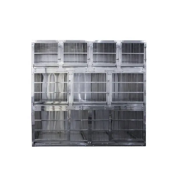 KA-508 Edelstahl Hunde käfige Modular Pet Dog Cage Großhandel Zwinger