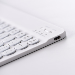 Teclado recargable USB para teléfono móvil, ordenador, iPad, portátil, teclado para juegos, PC, teclados