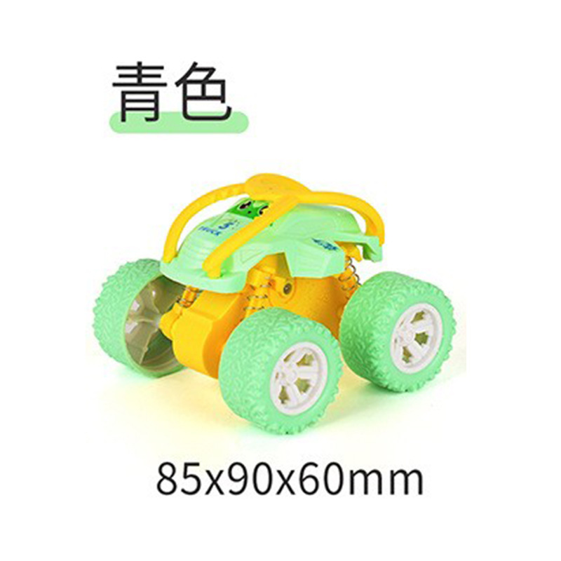 Macaron de voiture roulante verte - Voiture nue