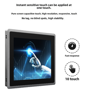 Industrial Control All-in-one Computer <strong>Embedded</strong> Fanless Capacitive Resistor Touch Panel Touch Screen Display - Product Image 3