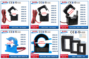 Kẹp trên hiện tại đầu dò opct35al 100/5 200/5 300/5 400/5 500/5 600/5 chia lõi hiện tại biến áp 3 giai đoạn hiện tại cảm biến - Product Image 6