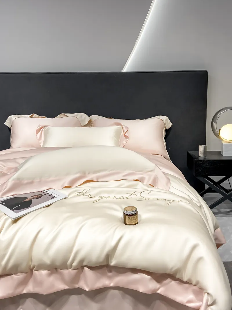 Oasis personalizado textil gran oferta Cool Feeling juego de sábanas de bambú para camas