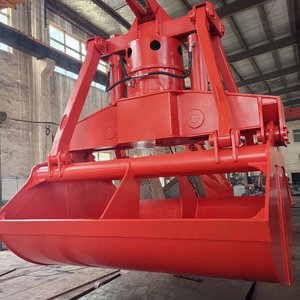Electric Hydraulic Clamshell Scrap <strong>Grab</strong> for Construction Farm Industries New Condition with Core Motor Engine Pump Components