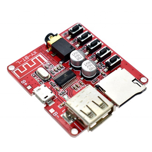 Placa decodificadora de audio para coche, amplificador de altavoz modificado 4,1 PCB, MP3, sin pérdidas, color azul