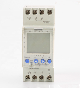 AHC822 AHC611 2 Kanal 16A Wöchentlich programmier barer digitaler DIN-Schienen-LCD-Zeit schalter mit mehreren Funktionen - Product Image 1